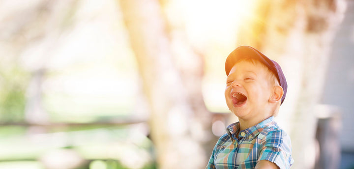 Child laughing