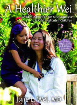 Dr. Wei and her daughter on the cover of the book 